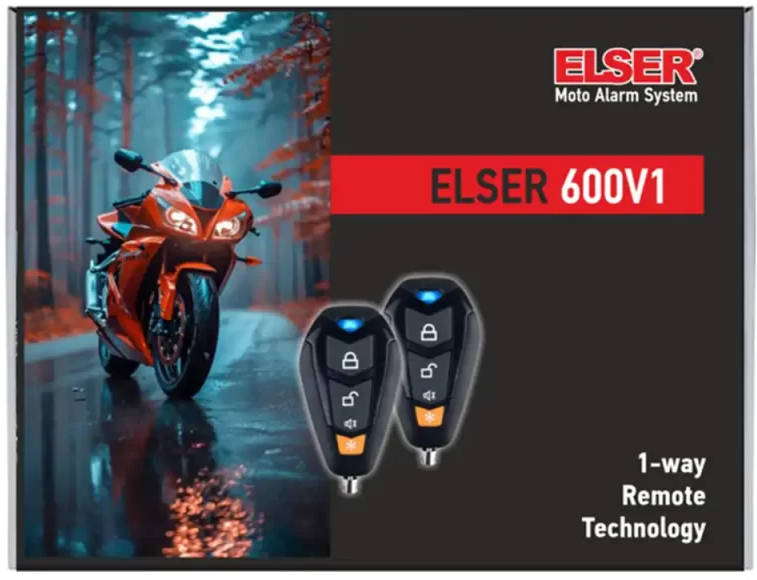 Σύστημα Συναγερμού Μοτοσικλέτας ELSER-600V1  SMART Series
