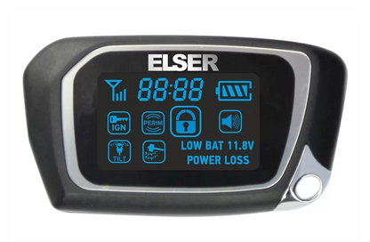 ELSER-800V1 Motorcycle Alarm System with 2-Way Remote Control