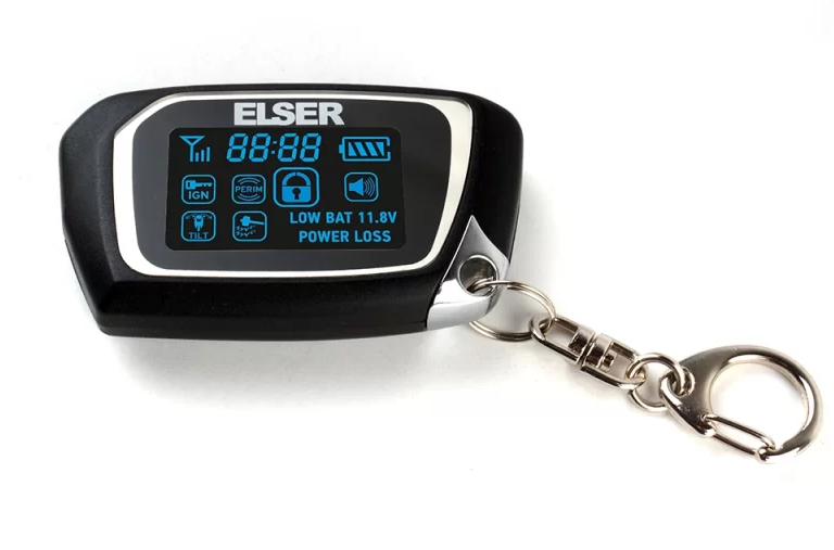 ELSER-800V1 Motorcycle Alarm System with 2-Way Remote Control